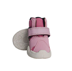 Durable Dog Shoes with Microfiber and Rubber Soles