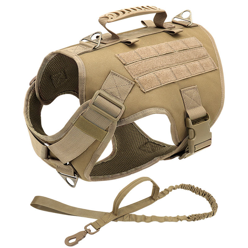 Solid-Color Nylon Dog Harness